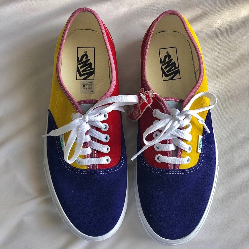 color block vans